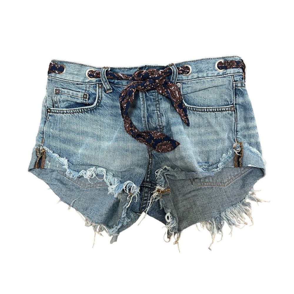 Free People We The Free Sashed Belted Denim